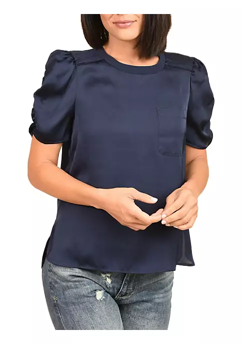 DR2 by Daniel Rainn Short Sleeve Top with Pocket 7 DR2 by Daniel Rainn Short Sleeve Top with Pocket - Image 7