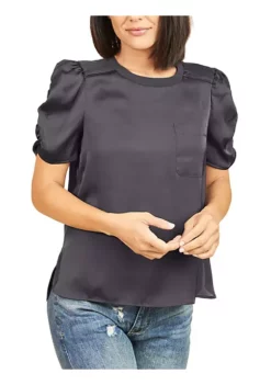 DR2 by Daniel Rainn Short Sleeve Top with Pocket 15 DR2 by Daniel Rainn Short Sleeve Top with Pocket -DR2 by Daniel Rainn Shop Belk 1001