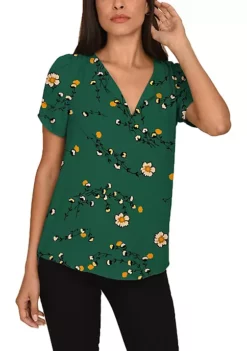 DR2 by Daniel Rainn Ruched Short Sleeve Top 27 DR2 by Daniel Rainn Ruched Short Sleeve Top -DR2 by Daniel Rainn Shop Belk 1038