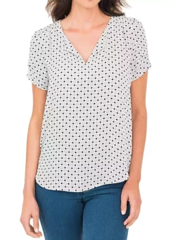 DR2 by Daniel Rainn Ruched Short Sleeve Top 29 DR2 by Daniel Rainn Ruched Short Sleeve Top -DR2 by Daniel Rainn Shop Belk 1040