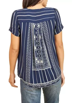 DR2 by Daniel Rainn Ruched Short Sleeve Top 36 DR2 by Daniel Rainn Ruched Short Sleeve Top -DR2 by Daniel Rainn Shop Belk 1047