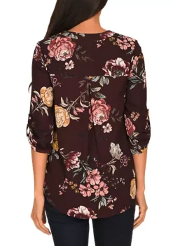 DR2 by Daniel Rainn 3/4 Sleeve V-Neck Blouse Top 27 DR2 by Daniel Rainn 3/4 Sleeve V-Neck Blouse Top -DR2 by Daniel Rainn Shop Belk 1055