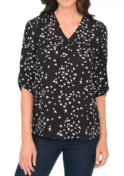 DR2 by Daniel Rainn 3/4 Sleeve V-Neck Blouse Top 33 DR2 by Daniel Rainn 3/4 Sleeve V-Neck Blouse Top -DR2 by Daniel Rainn Shop Belk 1061