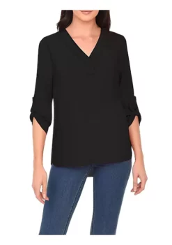 DR2 by Daniel Rainn 3/4 Sleeve V-Neck Blouse Top 42 DR2 by Daniel Rainn 3/4 Sleeve V-Neck Blouse Top -DR2 by Daniel Rainn Shop Belk 1070