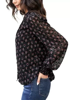 DR2 by Daniel Rainn Notch Collar Button-Down Top 6 DR2 by Daniel Rainn Notch Collar Button-Down Top -DR2 by Daniel Rainn Shop Belk 1091