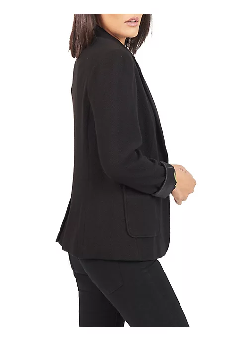 DR2 by Daniel Rainn Notch Collar Knit Jacket Blazer with Pockets 2 DR2 by Daniel Rainn Notch Collar Knit Jacket Blazer with Pockets - Image 2