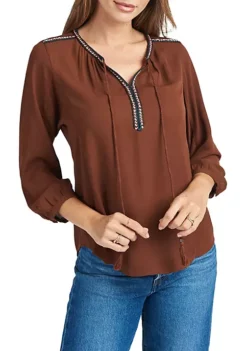 DR2 by Daniel Rainn 3/4 Sleeve Solid Top 12 DR2 by Daniel Rainn 3/4 Sleeve Solid Top -DR2 by Daniel Rainn Shop Belk 1103