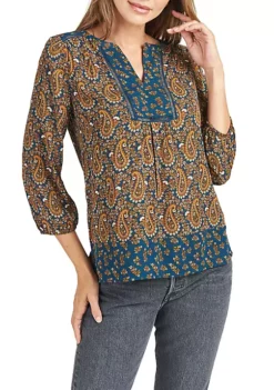 DR2 by Daniel Rainn Boho Long Sleeve Top -DR2 by Daniel Rainn Shop Belk 1146