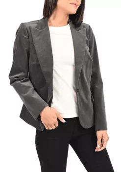DR2 by Daniel Rainn Velvet Notch Collar Jacket Blazer -DR2 by Daniel Rainn Shop Belk 1151