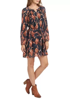 DR2 by Daniel Rainn Long Sleeve Flared Dress -DR2 by Daniel Rainn Shop Belk 1163