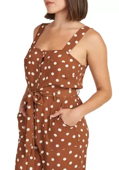 DR2 by Daniel Rainn Emely Polka Dot Jumpsuit Romper 8 DR2 by Daniel Rainn Emely Polka Dot Jumpsuit Romper -DR2 by Daniel Rainn Shop Belk 1168