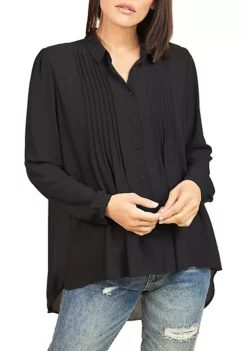 DR2 by Daniel Rainn Long Sleeve Button-Down Top Blouse -DR2 by Daniel Rainn Shop Belk 1173