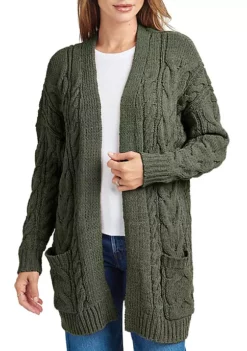 DR2 by Daniel Rainn Cable Knit Cardigan -DR2 by Daniel Rainn Shop Belk 1188
