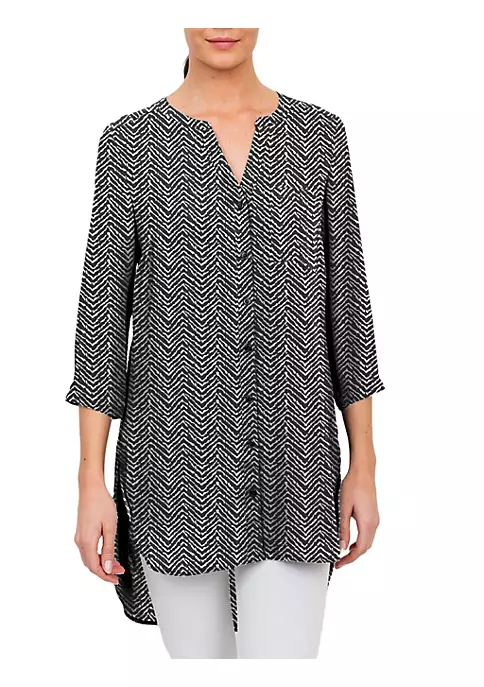DR2 by Daniel Rainn Button-Down Tunic Top 1 DR2 by Daniel Rainn Button-Down Tunic Top