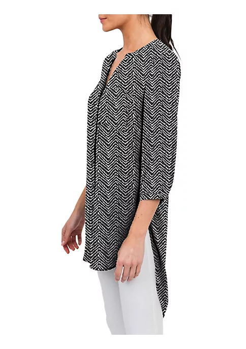 DR2 by Daniel Rainn Button-Down Tunic Top 2 DR2 by Daniel Rainn Button-Down Tunic Top - Image 2