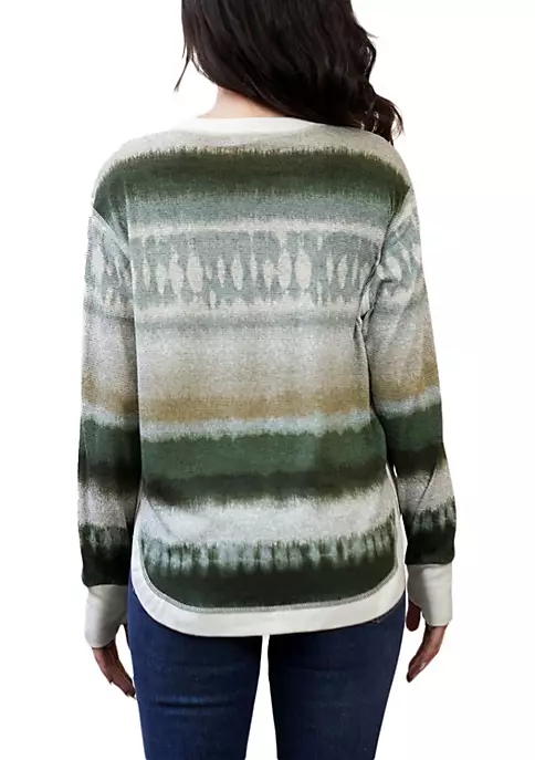 DR2 by Daniel Rainn Ombre Knit Top 2 DR2 by Daniel Rainn Ombre Knit Top - Image 2