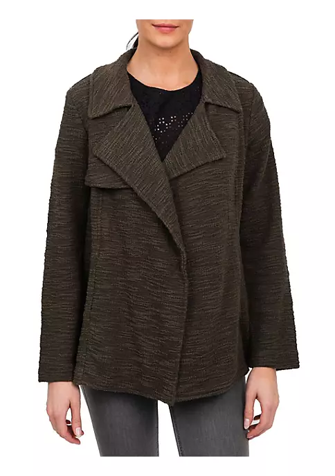 DR2 by Daniel Rainn Asymmetrical Knit Blazer 1 DR2 by Daniel Rainn Asymmetrical Knit Blazer