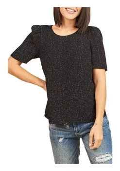 DR2 by Daniel Rainn 3/4 Puff Sleeve Blouse Top -DR2 by Daniel Rainn Shop Belk 1256