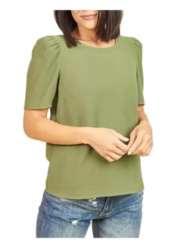 DR2 by Daniel Rainn 3/4 Puff Sleeve Blouse Top -DR2 by Daniel Rainn Shop Belk 1258