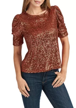 DR2 by Daniel Rainn Sequin Top