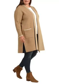 DR2 by Daniel Rainn Open Front Jacket with Pockets (Plus Size) -DR2 by Daniel Rainn Shop Belk 1331