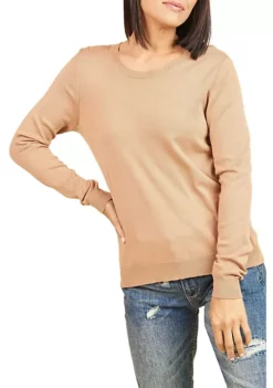 DR2 by Daniel Rainn Long Sleeve Crew Neck Sweater Top -DR2 by Daniel Rainn Shop Belk 1337