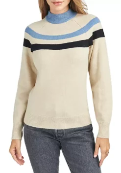 DR2 by Daniel Rainn Striped Turtleneck Sweater -DR2 by Daniel Rainn Shop Belk 1344