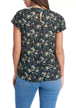 DR2 by Daniel Rainn Ruffle Sleeve Embroidered Blouse 7 DR2 by Daniel Rainn Ruffle Sleeve Embroidered Blouse -DR2 by Daniel Rainn Shop Belk 1347