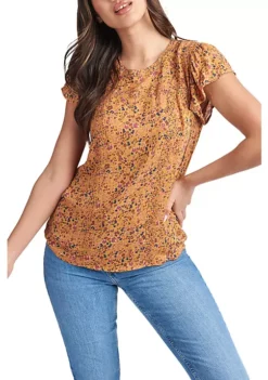 DR2 by Daniel Rainn Ruffle Sleeve Embroidered Blouse 8 DR2 by Daniel Rainn Ruffle Sleeve Embroidered Blouse -DR2 by Daniel Rainn Shop Belk 1348