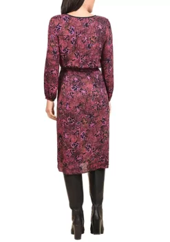 DR2 by Daniel Rainn Millie Long Sleeve Button-Down Flared Dress -DR2 by Daniel Rainn Shop Belk 1367