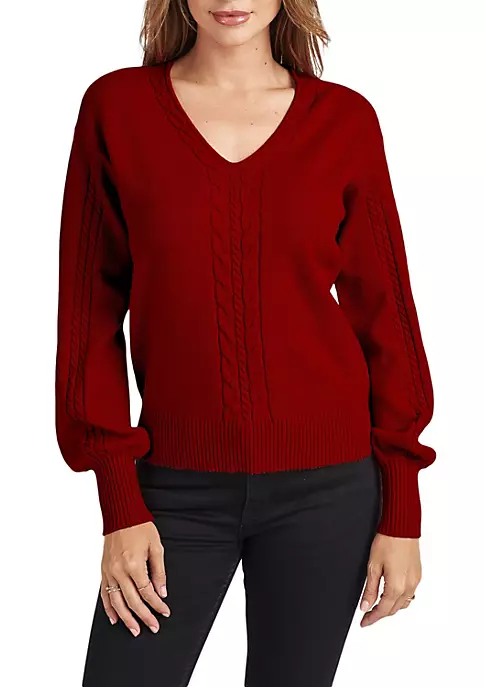 DR2 by Daniel Rainn Cable Knit Sweater 4 DR2 by Daniel Rainn Cable Knit Sweater - Image 4