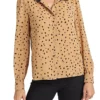 DR2 by Daniel Rainn Polka-Dot Button-Down Top