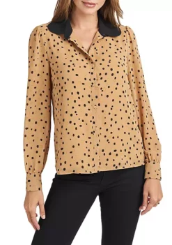 DR2 by Daniel Rainn Polka-Dot Button-Down Top 7 DR2 by Daniel Rainn Polka-Dot Button-Down Top -DR2 by Daniel Rainn Shop Belk 1433