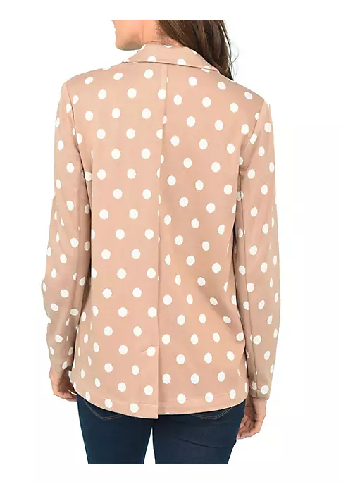 DR2 by Daniel Rainn Dot Print Blazer 3 DR2 by Daniel Rainn Dot Print Blazer - Image 3