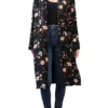DR2 by Daniel Rainn Floral Open Front Jacket