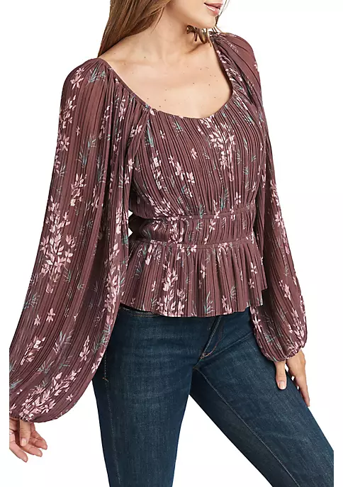 DR2 by Daniel Rainn Pleated Off The Shoulder Top 2 DR2 by Daniel Rainn Pleated Off The Shoulder Top - Image 2