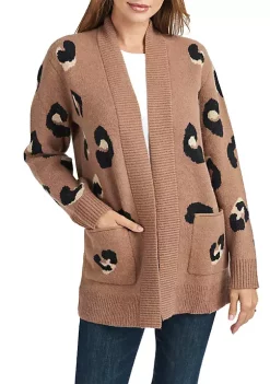 DR2 by Daniel Rainn Leopard Print Cardigan -DR2 by Daniel Rainn Shop Belk 1506