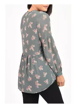 DR2 by Daniel Rainn Long Sleeve Top Blouse with Bow-Tie Neck -DR2 by Daniel Rainn Shop Belk 1560