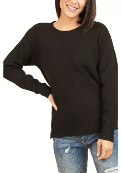 DR2 by Daniel Rainn Long Sleeve Crew Neck Sweater Top