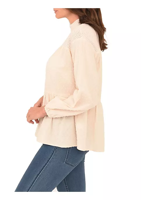 DR2 by Daniel Rainn Long Sleeve Clip-Dot Top 2 DR2 by Daniel Rainn Long Sleeve Clip-Dot Top - Image 2