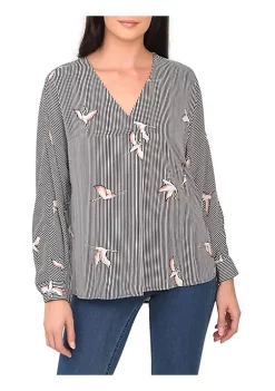 DR2 by Daniel Rainn Long Sleeve V-Neck Top 7 DR2 by Daniel Rainn Long Sleeve V-Neck Top -DR2 by Daniel Rainn Shop Belk 1642