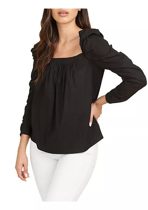 DR2 by Daniel Rainn Ruched Sleeve Top Blouse 1 DR2 by Daniel Rainn Ruched Sleeve Top Blouse