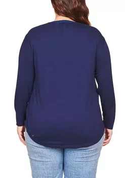DR2 by Daniel Rainn Plus Size Long Sleeve V-Neck Blouse 6 DR2 by Daniel Rainn Plus Size Long Sleeve V-Neck Blouse -DR2 by Daniel Rainn Shop Belk 1677