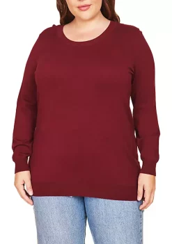 DR2 by Daniel Rainn Plus Size Long Sleeve Crew Neck Sweater 17 DR2 by Daniel Rainn Plus Size Long Sleeve Crew Neck Sweater -DR2 by Daniel Rainn Shop Belk 1706