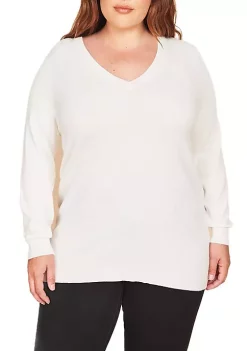 DR2 by Daniel Rainn Plus Size Long Sleeve V-Neck Sweater 15 DR2 by Daniel Rainn Plus Size Long Sleeve V-Neck Sweater -DR2 by Daniel Rainn Shop Belk 1739