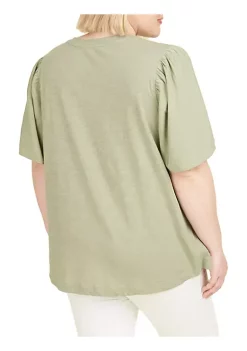 DR2 by Daniel Rainn Knit Bell Sleeve Blouse (Plus Size) 8 DR2 by Daniel Rainn Knit Bell Sleeve Blouse (Plus Size) -DR2 by Daniel Rainn Shop Belk 1751