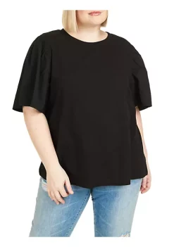 DR2 by Daniel Rainn Knit Bell Sleeve Blouse (Plus Size) 10 DR2 by Daniel Rainn Knit Bell Sleeve Blouse (Plus Size) -DR2 by Daniel Rainn Shop Belk 1753