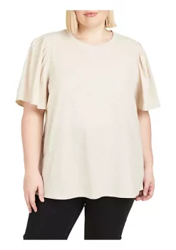 DR2 by Daniel Rainn Knit Bell Sleeve Blouse (Plus Size) 11 DR2 by Daniel Rainn Knit Bell Sleeve Blouse (Plus Size) -DR2 by Daniel Rainn Shop Belk 1754