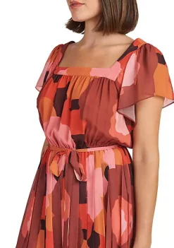 DR2 by Daniel Rainn Thea Pleated Dress with Short Sleeves -DR2 by Daniel Rainn Shop Belk 1777