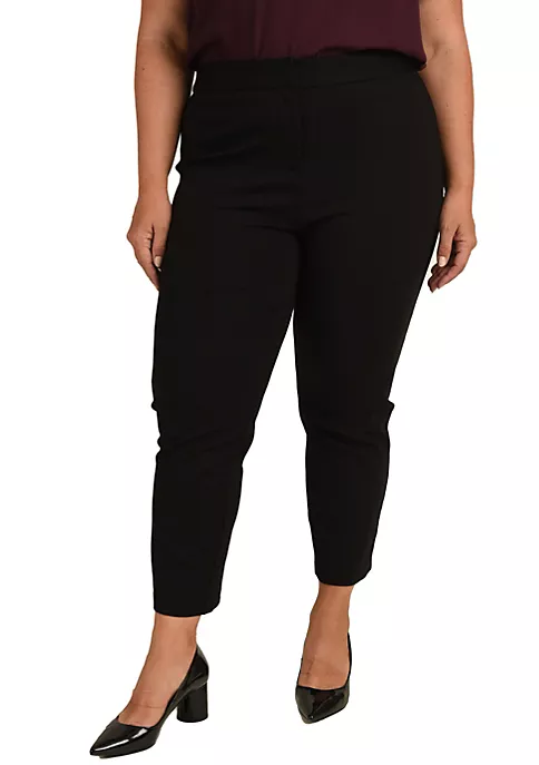 DR2 by Daniel Rainn Straight Cut Ankle Pants (Plus Size) 4 DR2 by Daniel Rainn Straight Cut Ankle Pants (Plus Size) - Image 4